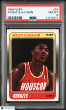 Load image into Gallery viewer, Akeem Olajuwon 1988 Fleer #53 PSA 8
