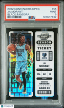 Load image into Gallery viewer, Ja Morant 2022 Panini Contenders Optic Black Pandora #55 PSA 9
