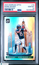 Load image into Gallery viewer, Rome Odunze 2024 Panini Donruss Optic Downtown! #15 PSA 10
