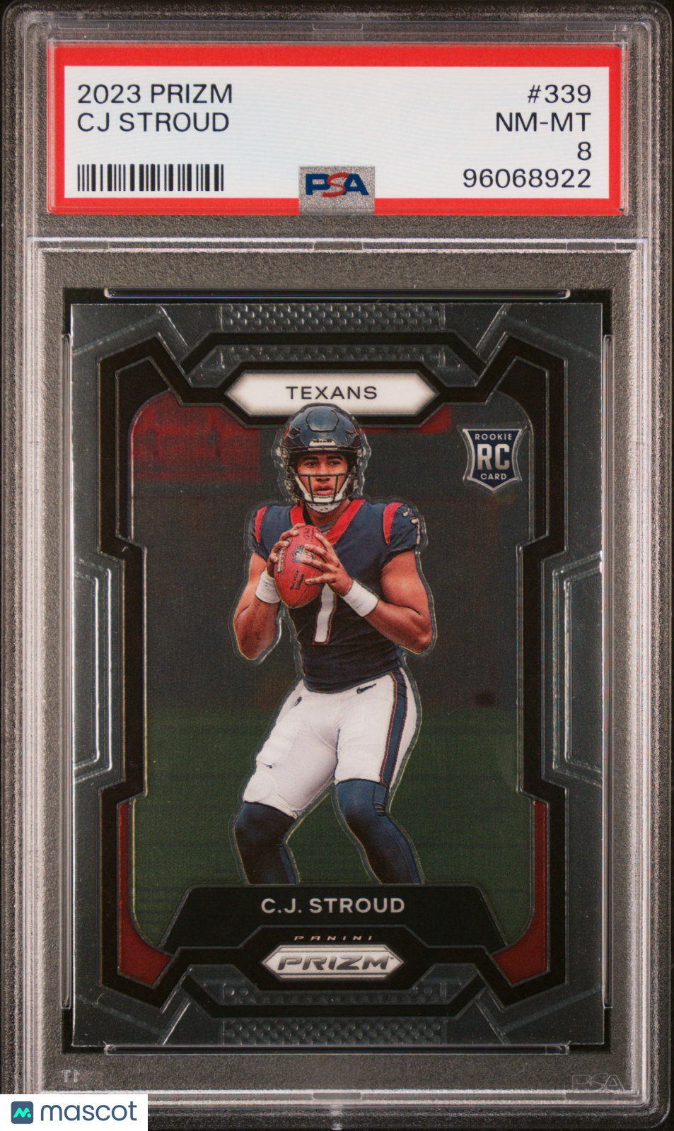 CJ Stroud 2023 Panini Prizm #339 PSA 8
