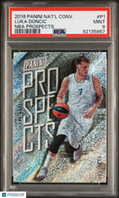 Load image into Gallery viewer, Luka Doncic 2018 Panini National Convention NBA Prospects #P1 /199 PSA 9
