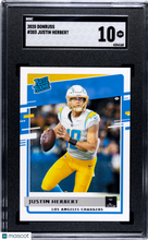 Load image into Gallery viewer, Justin Herbert 2020 Donruss #303 SGC 10
