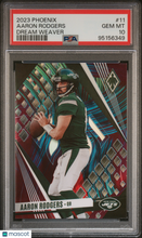 Load image into Gallery viewer, Aaron Rodgers 2023 Panini Phoenix Dream Weaver #11 PSA 10
