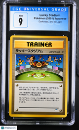 Lucky Stadium 2001 Pokemon Darkness, And To Light CGC 9