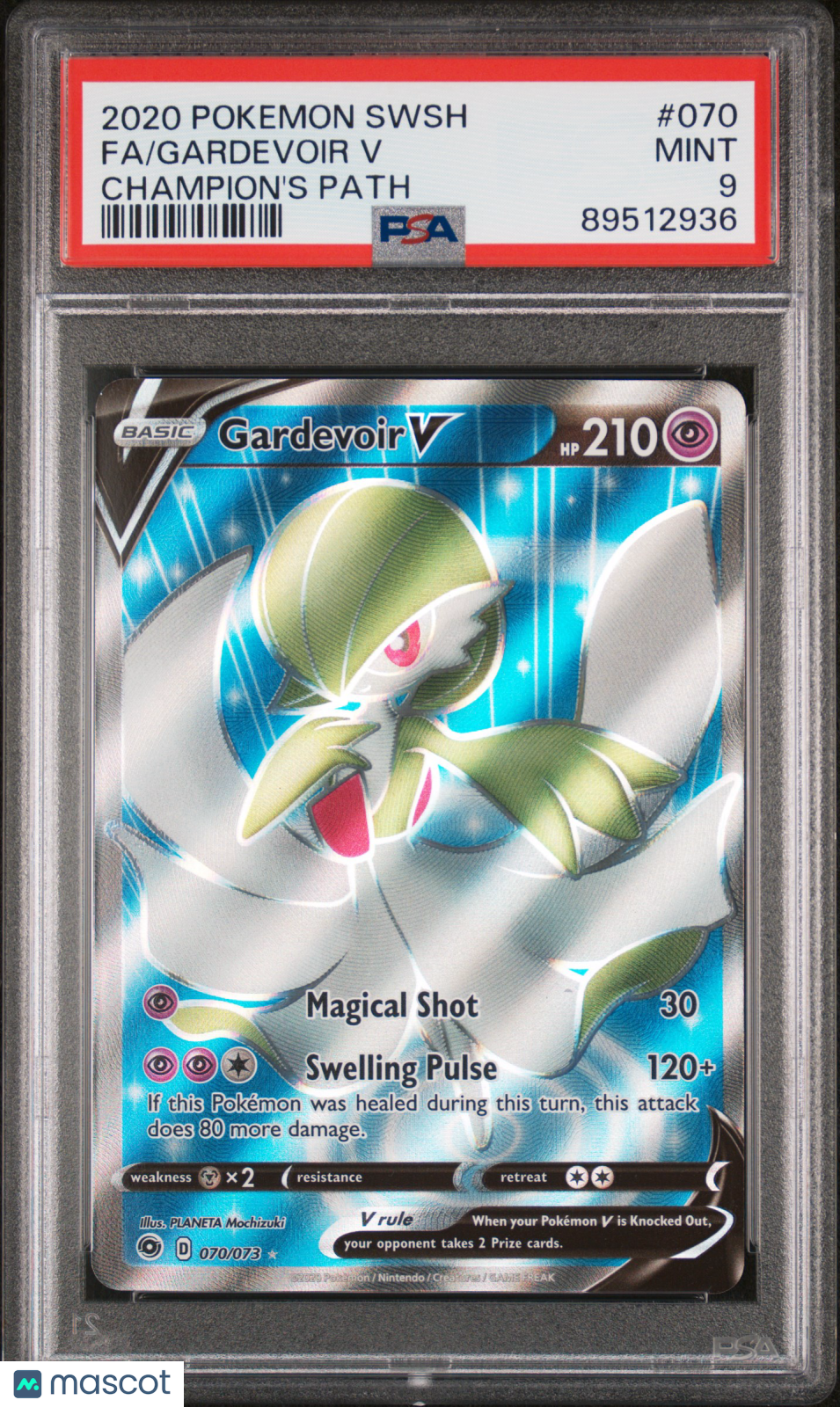 Gardevoir V Champions Path #070 PSA 9
