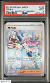 Miriam 2023 Pokemon Svi EN-Scarlet & Violet #251 PSA 9