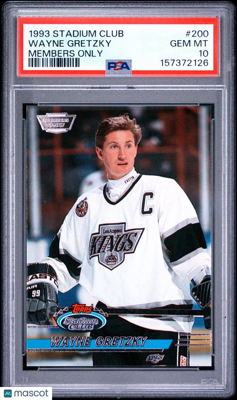 Wayne Gretzky 1993 Stadium Club Members Only #200 PSA 10