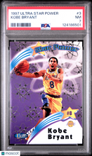 Load image into Gallery viewer, Kobe Bryant 1997 Ultra Star Power #3 PSA 7

