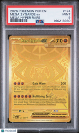 Mega Zygarde EX Perfect Order #124 PSA 9