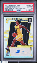 Load image into Gallery viewer, Brice Sensabaugh 2023 Donruss Optic Rookie Optics Autographs #ROASEN PSA 10
