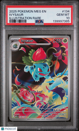Ivysaur ME01: Mega Evolution #134/132 PSA 10