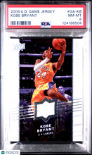 Load image into Gallery viewer, Kobe Bryant 2008 Upper Deck Game Jersey #GA-KB PSA 8
