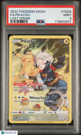 Pikachu SWSH11: Lost Origin Trainer Gallery #TG05/TG30 PSA 9
