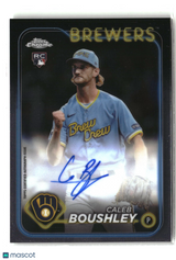 Caleb Boushley 2024 Topps Chrome Rookie Autographs #RA-CB