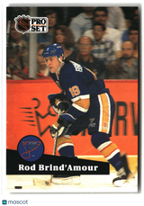 Rod Brind'Amour 1991-92 Pro Set French #211