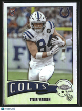 Tyler Warren 2025 Topps Chrome Football Refractor #1975-15