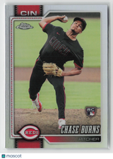 Chase Burns 2026 Topps Chrome Refractors #134
