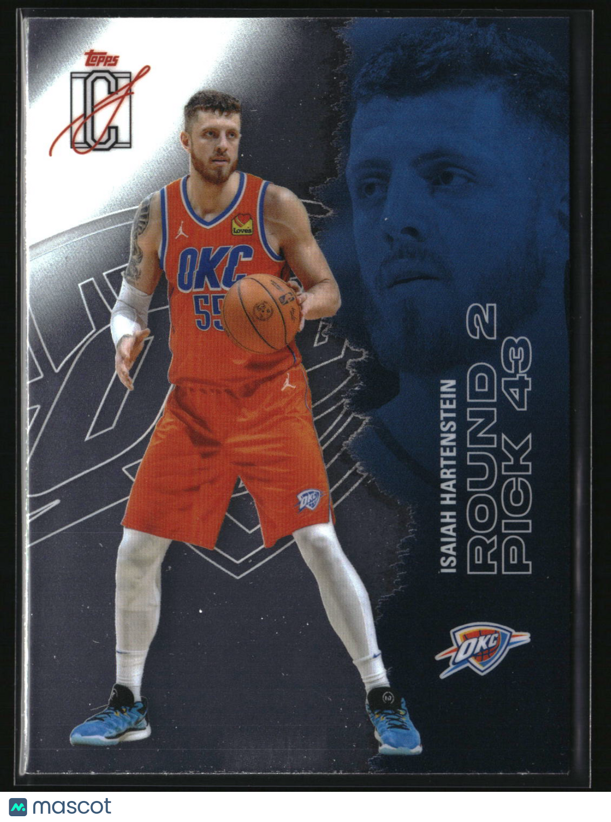 Isaiah Hartenstein 2025-26 Topps Signature Class Chrome #41