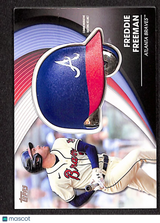 Freddie Freeman 2022 Topps Batting Helmet Commemorative Relic #BH-FFR