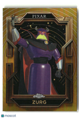Zurg 2025 Topps Pixar Gold #17