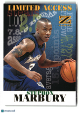 Stephon Marbury 1997-98 SkyBox Z-Force Limited-Access #7 LA