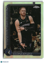 Donte DiVincenzo 2025-26 Topps Chrome Update Refractor #108