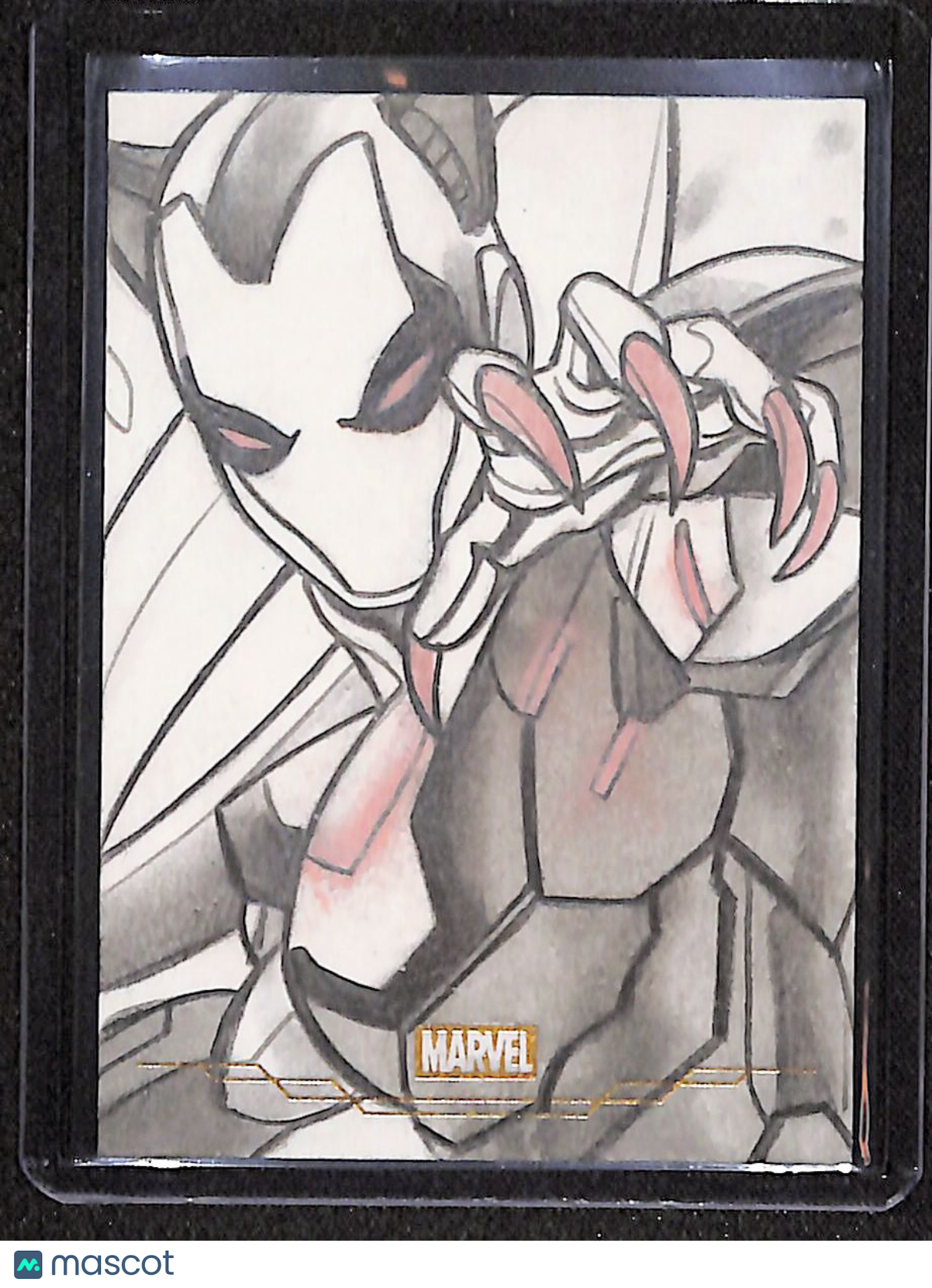Iron Cat 2026 Topps Chrome Marvel Comics Andre Toma 1/1 Sketch Card