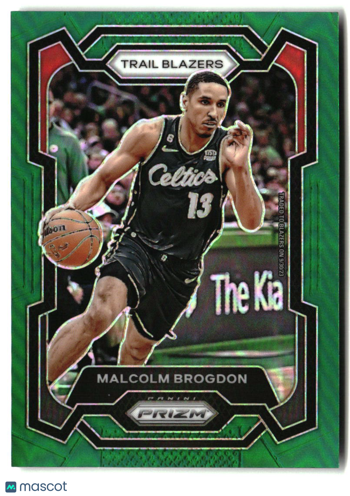 Malcolm Brogdon 2023-24 Panini Prizm Prizms Green #10