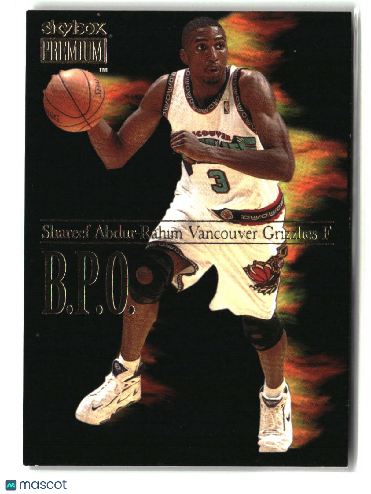 Shareef Abdur-Rahim 1998-99 SkyBox Premium B.P.O. #2 BPO