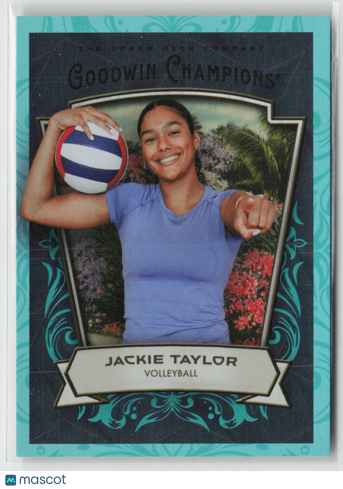 Jackie Taylor 2026 Upper Deck Goodwin Champions Teal Steel #47