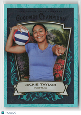 Jackie Taylor 2026 Upper Deck Goodwin Champions Teal Steel #47