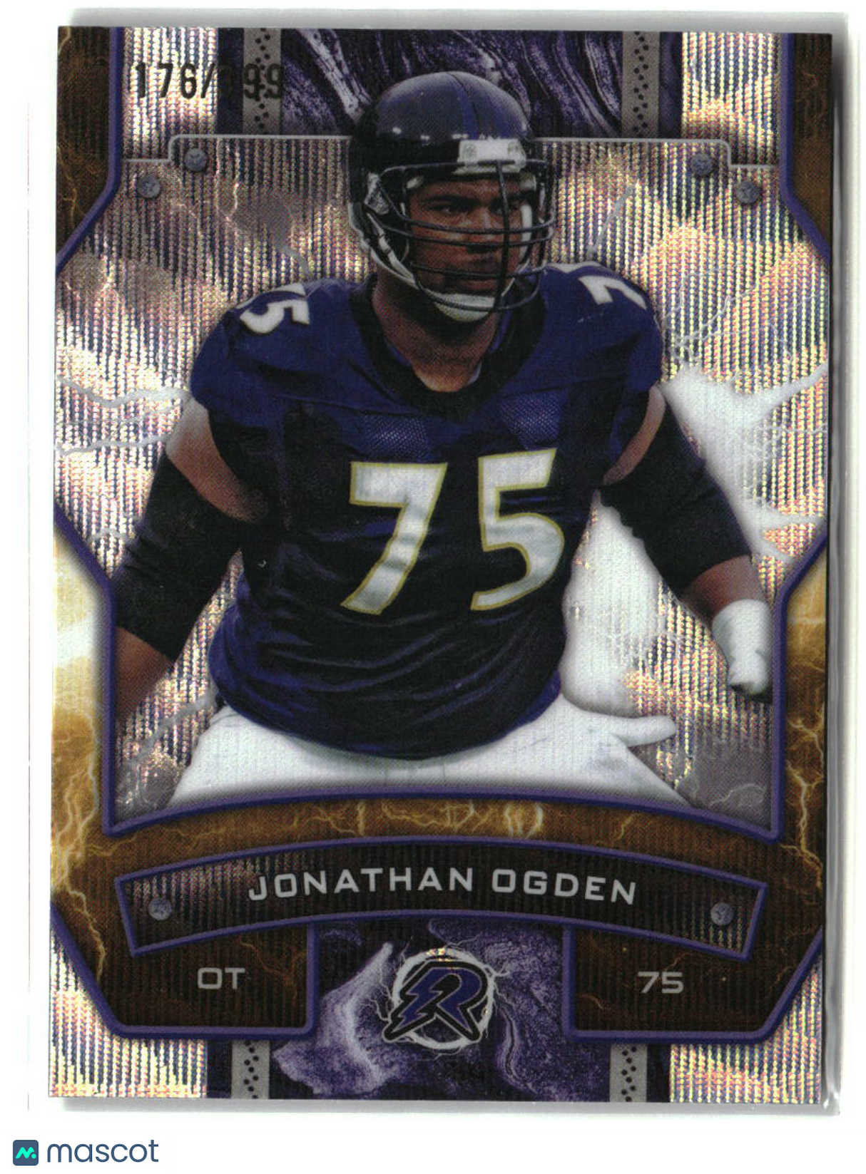 Jonathan Ogden 2024 Topps Resurgence Surge #4 #/399
