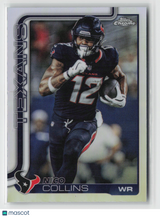Nico Collins 2025 Topps Chrome Refractor #115