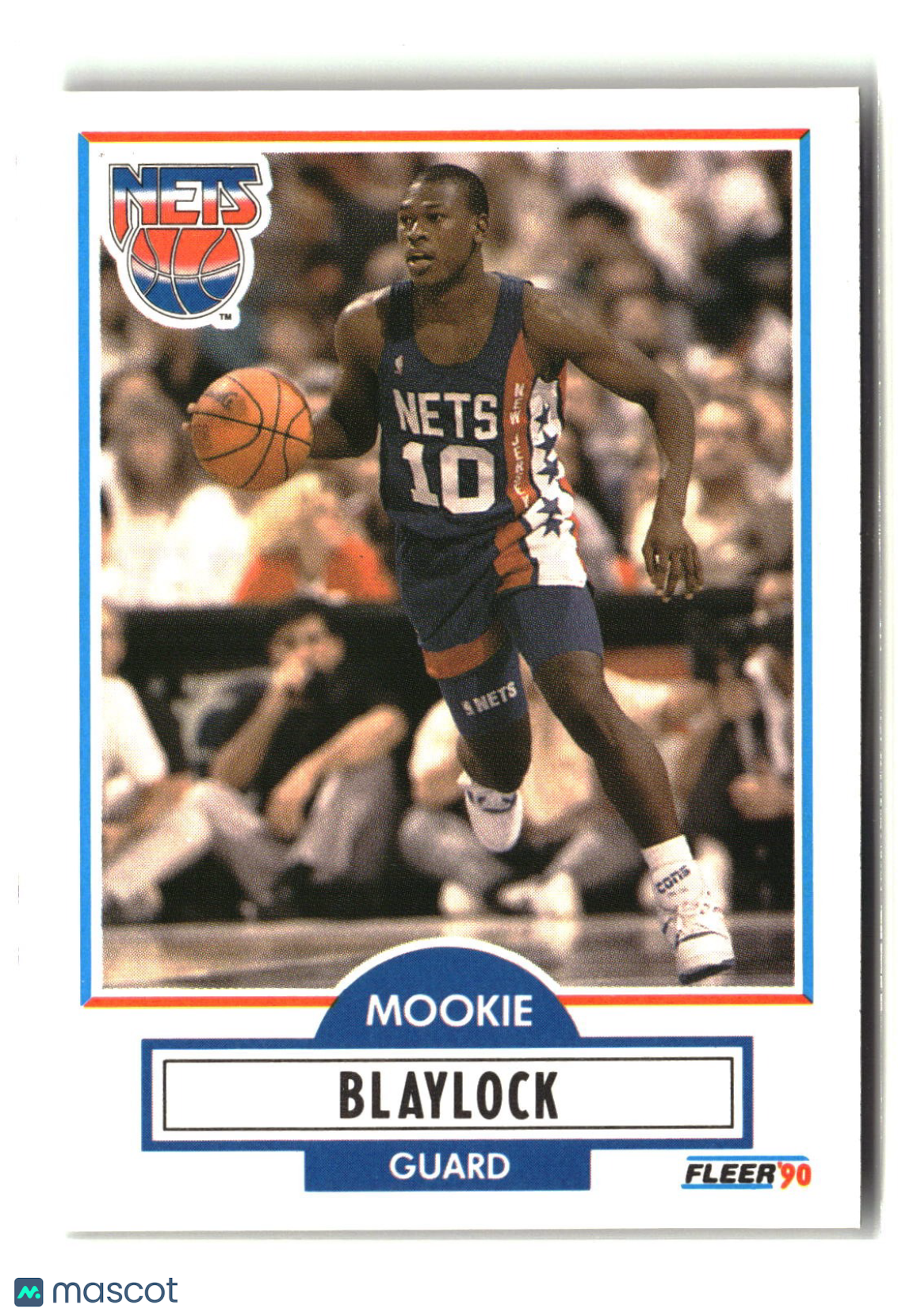 Mookie Blaylock 1990-91 Fleer #117