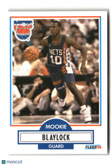 Mookie Blaylock 1990-91 Fleer #117