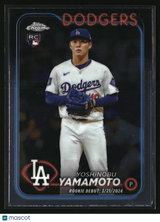 Yoshinobu Yamamoto 2024 Topps Chrome Update #USC108