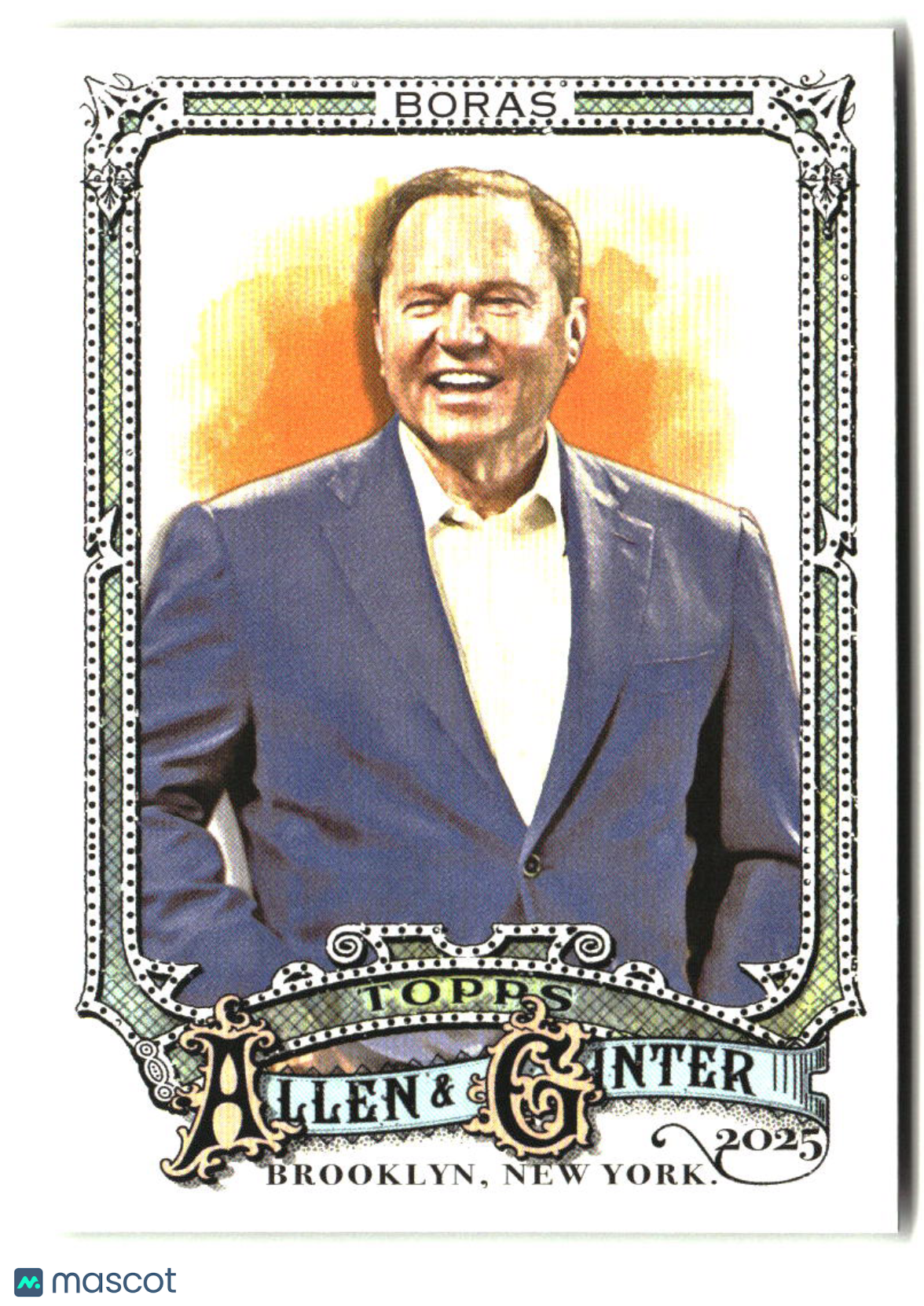 Scott Boras 2025 Topps Allen & Ginter #271
