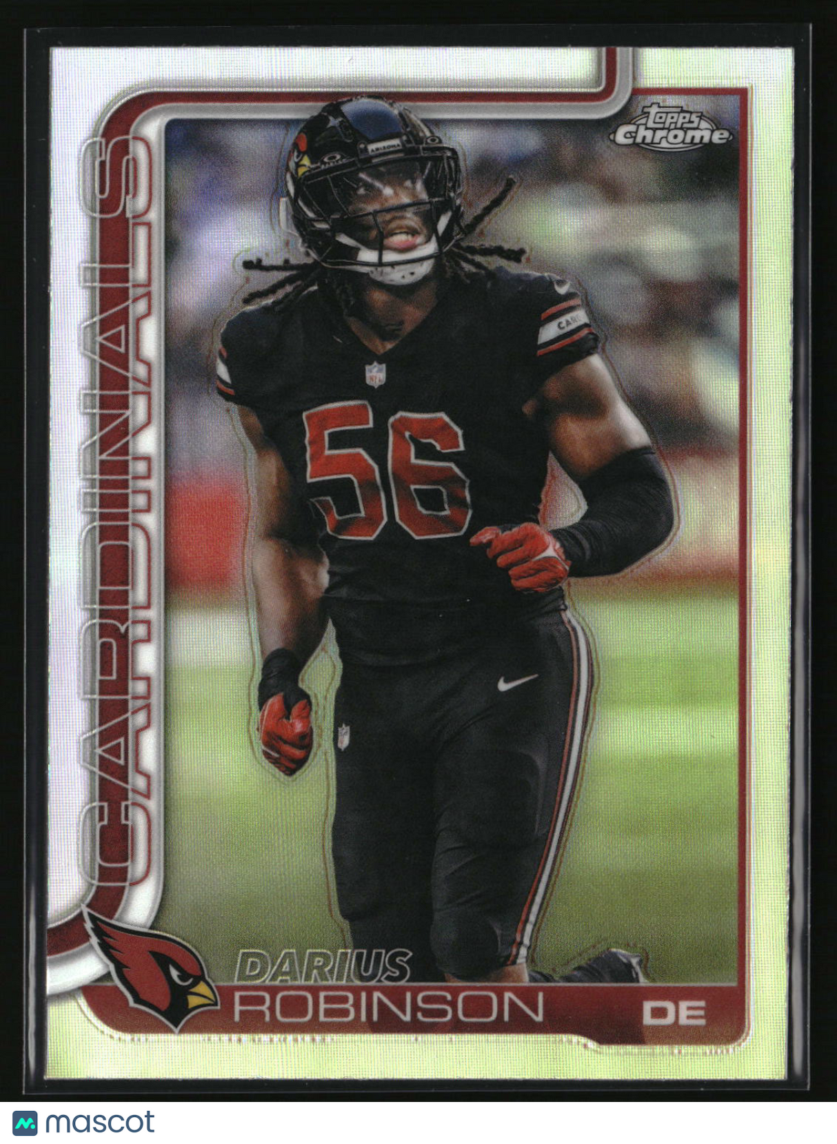 Darius Robinson 2025 Topps Chrome - Topps Refractor #9