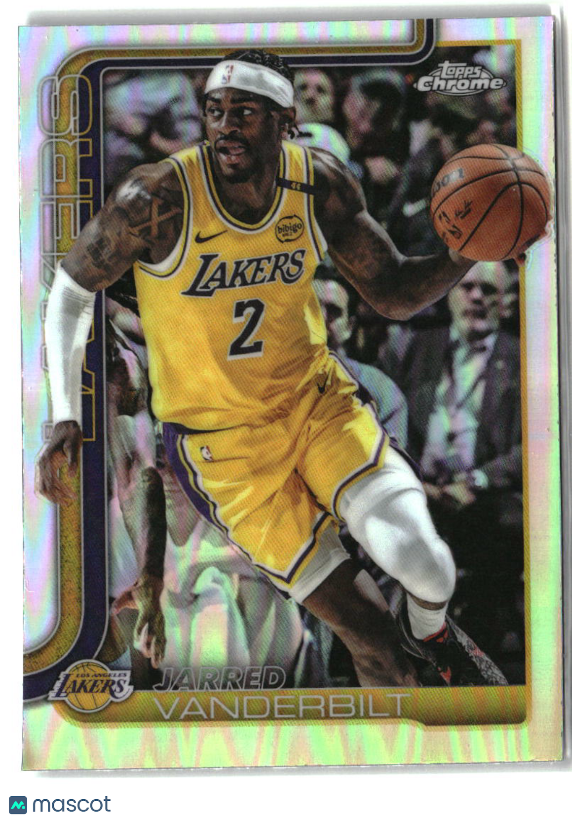 Jarred Vanderbilt 2025-26 Topps Chrome Refractor #154