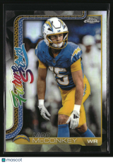 Ladd McConkey 2025 Topps Chrome Future Stars Refractor #FS-3