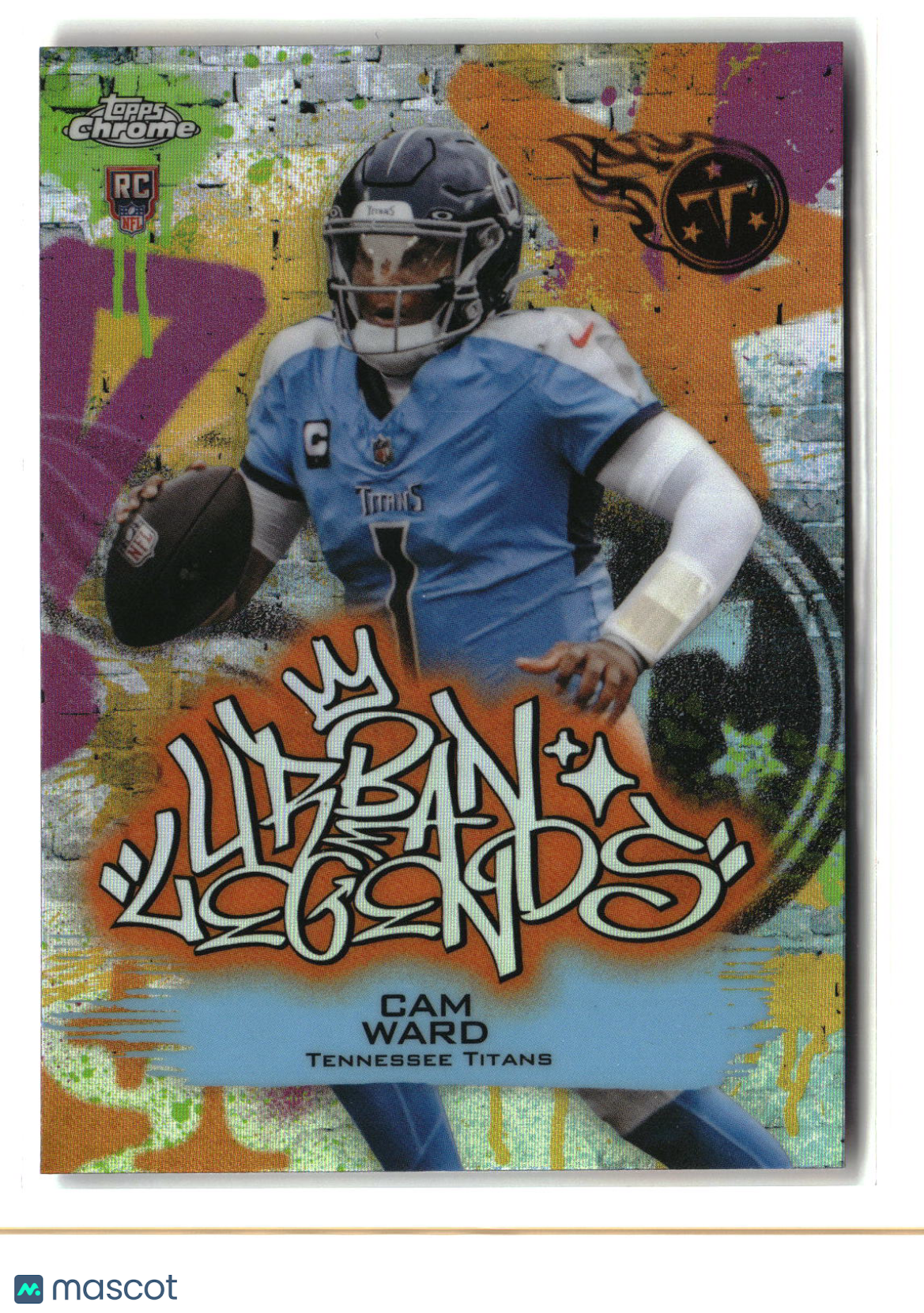 Cam Ward 2025 Topps Chrome Urban Legends #UL-18