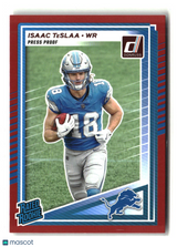 Isaac TeSlaa 2025 Donruss Press Proofs Red #338
