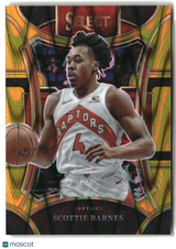 Scottie Barnes 2023-24 Panini Select Gold Tectonic Prizms #347 #/10