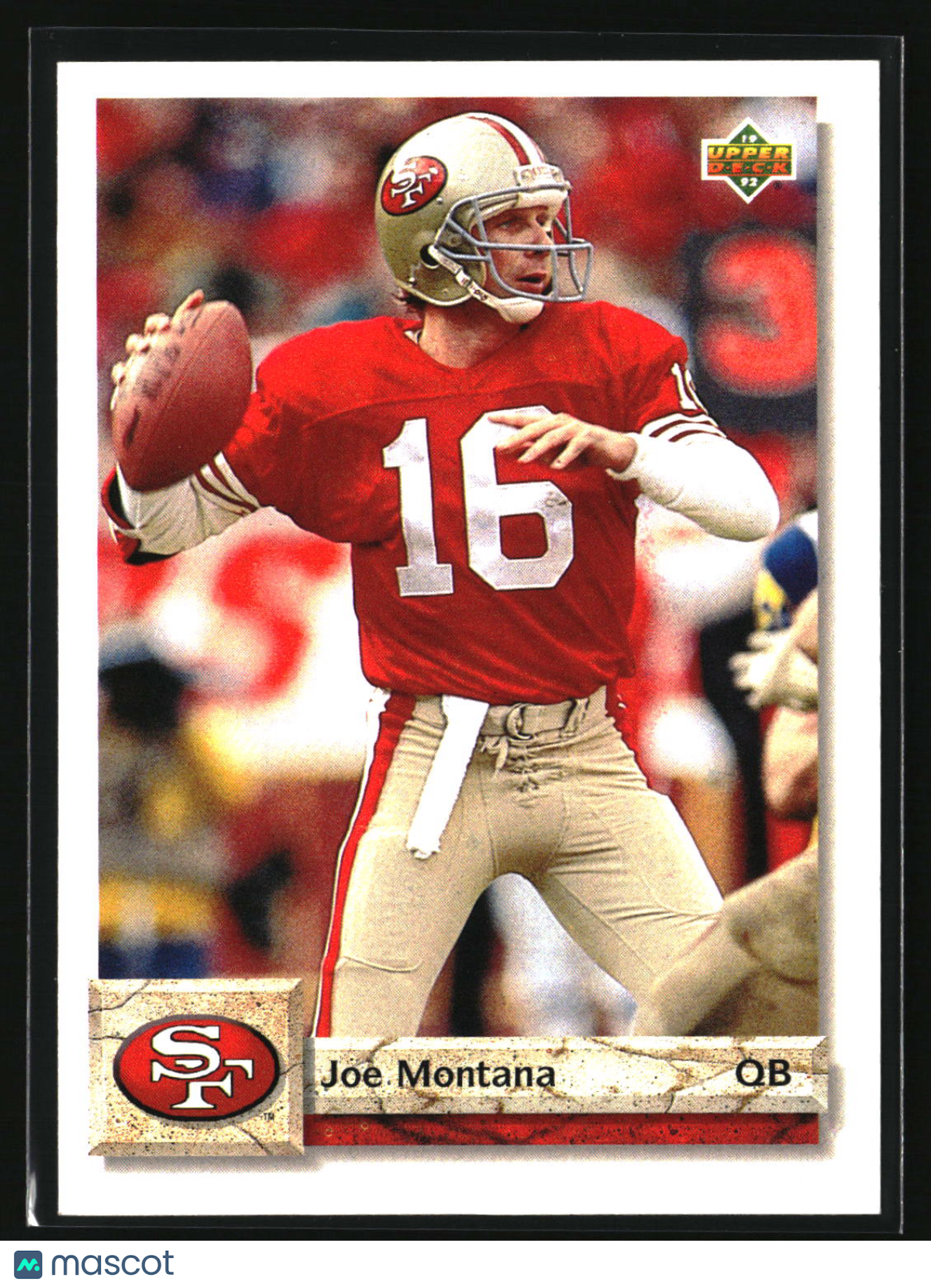 Joe Montana 1992 Upper Deck #560