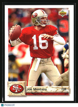 Joe Montana 1992 Upper Deck #560