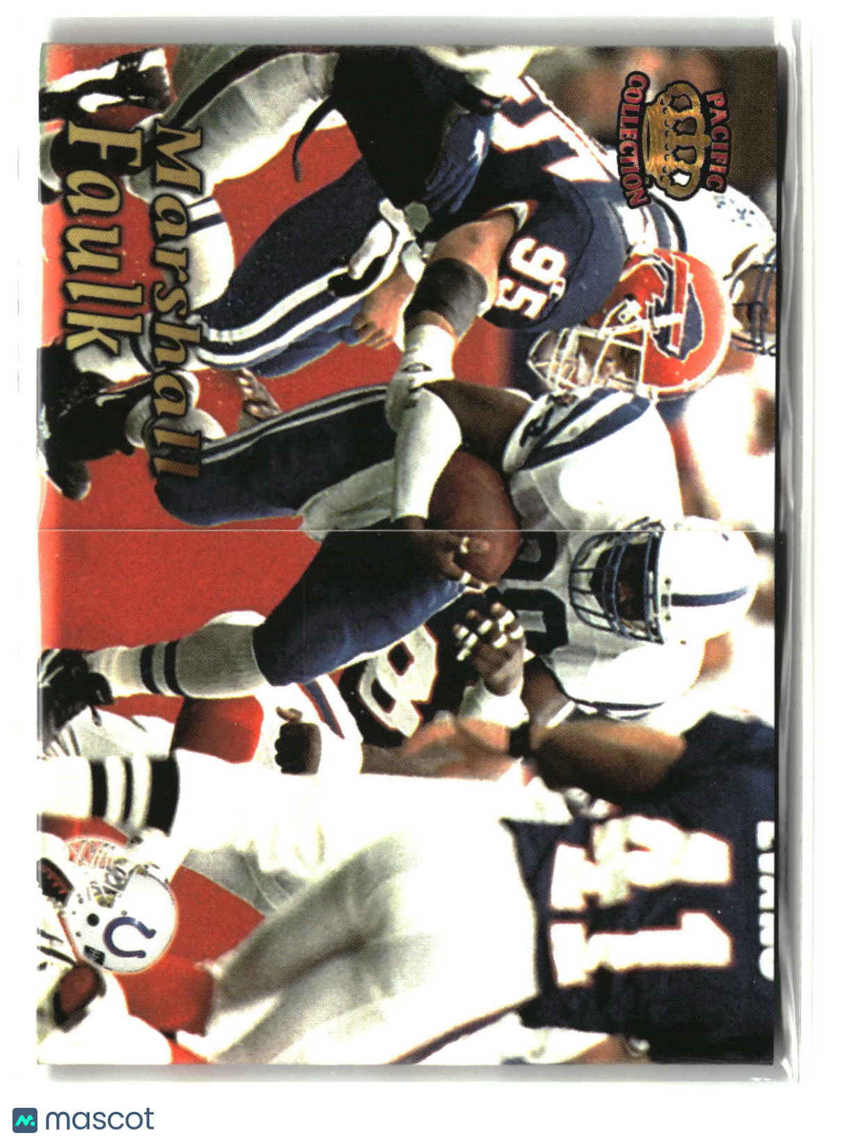 Marshall Faulk 1995 Pacific Triple Folders #43