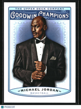 Michael Jordan 2019 Upper Deck Goodwin Champions Royal Blue #1