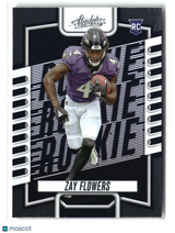 Zay Flowers 2023 Panini Absolute Retail #111