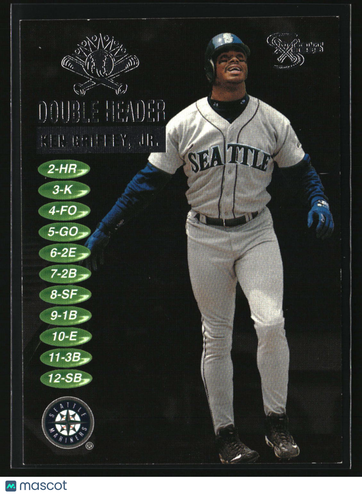 Ken Griffey Jr. 1998 SkyBox Dugout Axcess Double Header #8DH