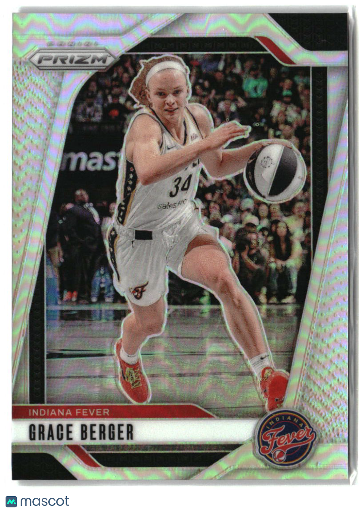 Grace Berger 2024 Panini Prizm WNBA Silver Prizms #89